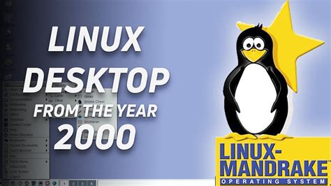 Trying Linux On The Desktop From 2000 Youtube
