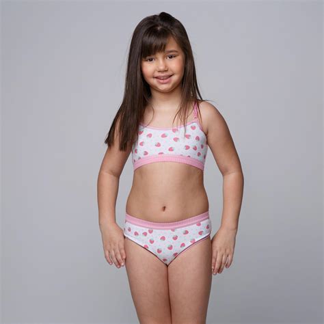 Comprar Conjunto Lingerie Infantil Sutiã Top Calcinha Menina Moça A Partir De R 11 23 Serra