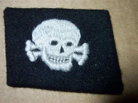Totenkopf Collar Tab Repro Or Real When Does This Get Any