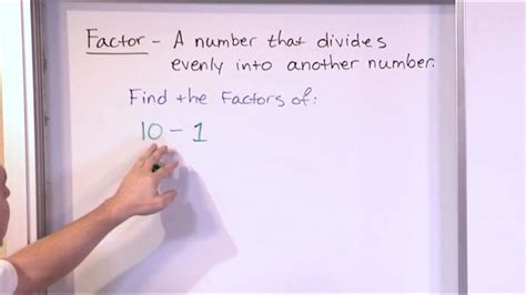 An otp protects your credit card from being used by anyone else to shop online. Finding Factors of Numbers - 5th Grade Math - YouTube