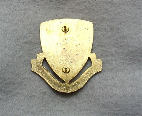 Us Army 77th Armored Infantry 814 Tank Di Dui Crest Cb No Hmk 34x32mm