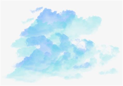 Download Ftestickers Watercolor Sky Clouds Coloredclouds Teal Pink