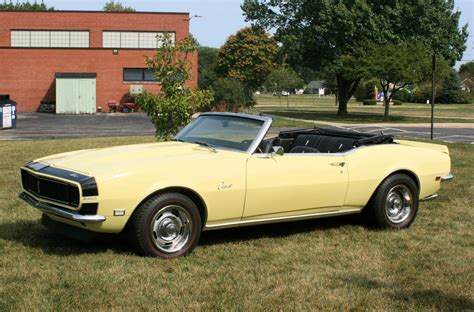 1968 Chevrolet Camaro Convertible For Sale On Bat Auctions Sold For