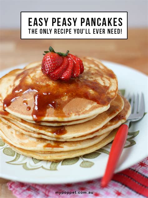 An easy pancake batter recipe with tips on how to make the best pancakes every time with sweet or savoury toppings. Easy Peasy Pancakes - The only recipe you'll ever need ...