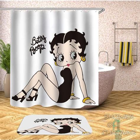 Betty Boop Classic Shower Curtain Betty Boop Classic Classic Showers Betty Boop