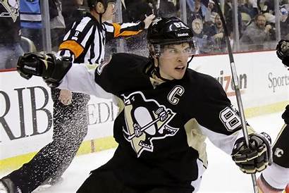 Crosby Sidney Penguins Hockey Season Goal Flames