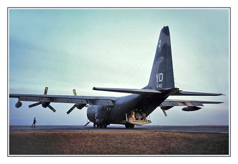 All Sizes Air Force C 130 Cargo Plane Pleiku Vietnam 1968