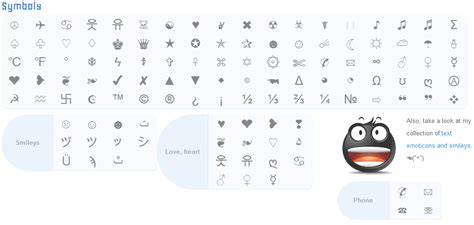 All Text Symbols For Facebook ~ Facebook Tips And Tricks