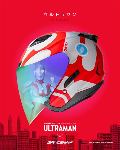 Ultra Heroic Collaboration Pioneering The Asean First Ultraman Helmets