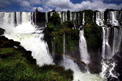 Cataratas Del Iguazu One Of The Seven Natural Wonders Of