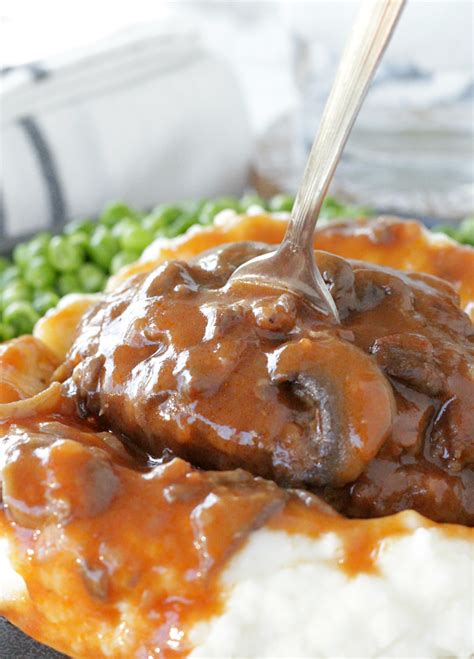 Serve it alongside mashed potatoes, steamed green beans, or corn on the cob! The Best Salisbury Steak - Foodtastic Mom