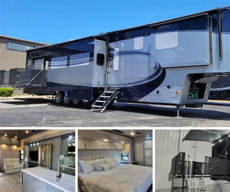 The Luxe 47fb Toy Hauler Offers A Plethora Of Living Space And 126 In