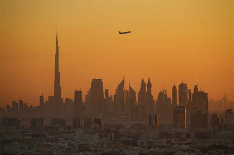 Dubai Skyline At Sunset Photograph By Hussein Kefel Pixels