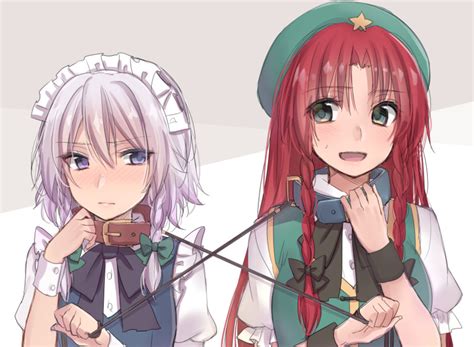 Izayoi Sakuya And Hong Meiling Touhou Drawn By Asa Coco Danbooru