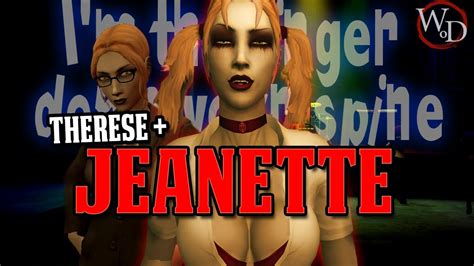 JEANETTE AND THERESE VOERMAN L Vampire The Masquerade Bloodlines Lore