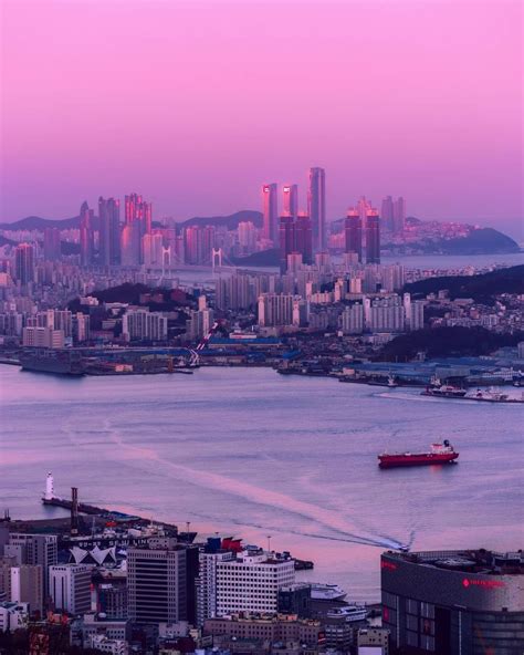 Busan Port Busan South Korea Landscape In 2021 Cities In Korea