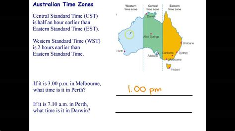 Time Zones In Australia Youtube