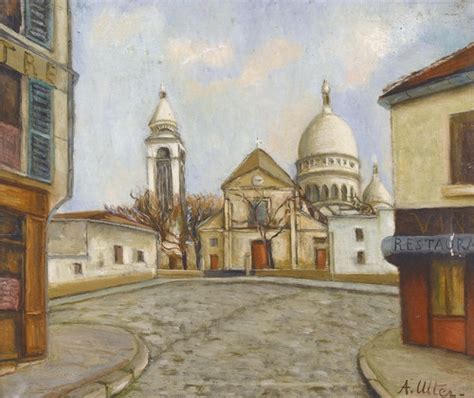 Léglise St Pierre De Montmartre Et Le Sacré Coeur By Andre Utter On Artnet