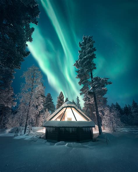 Northern Lights In Finland Where To Visit 50 Degrees North