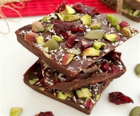 Festive Spiced Chocolate Squares For A Healthy Christmas