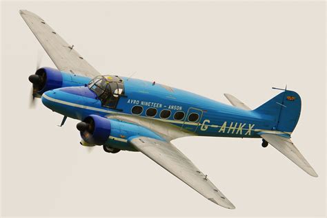 3 July 1947 Air Transport Association Avro Anson G Ahfv Crashed Into