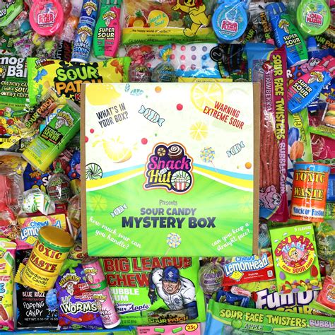 Buy Snackhut Sour Candy Variety Pack Assorted Candy Box Sour Candy