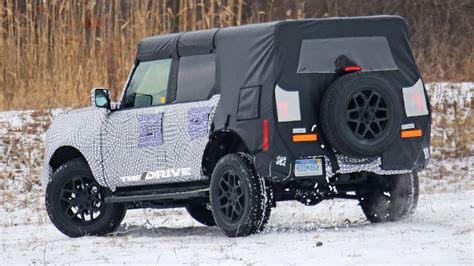 First Photos Of Real 2021 Ford Bronco Appear To Confirm Removable Doors