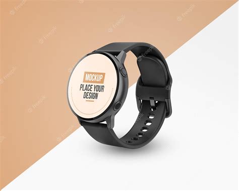 Premium Psd Modern Smartwatches With Screen Mock Up