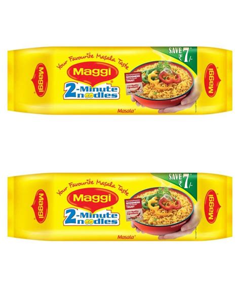 maggi 2 minutes noodles masala 560g pack of 2 buy maggi 2 minutes noodles masala 560g pack