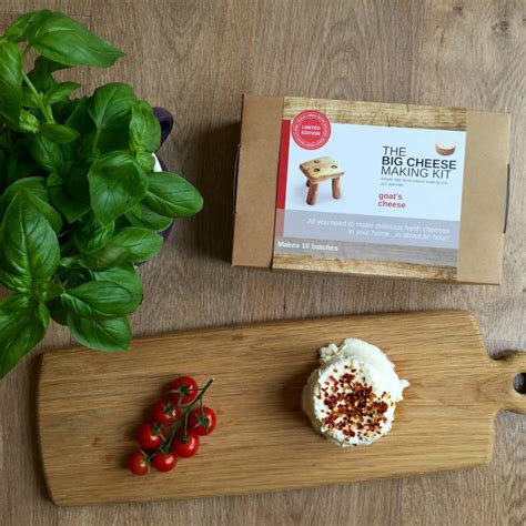 Make Your Own Goats Cheese Making Kit By The Big Cheese Making Kit