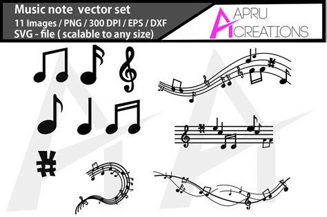 Music Note Svg Music Note Silhouette 347587 Illustrations Design
