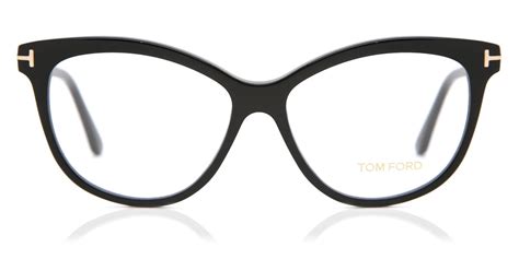 tom ford ft5511 001 eyeglasses in black smartbuyglasses usa