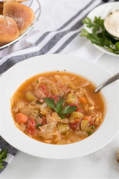 Easy Vegetarian Cabbage Soup Recipe Confessions Of Parenting Fun