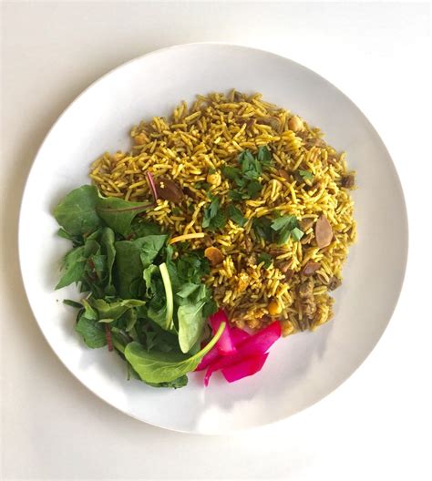 » Middle Eastern Spiced Chickpea Rice