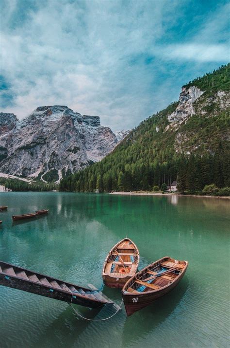 Pragser Wildsee Aka Lago Di Braies The Most Beautiful Lake In