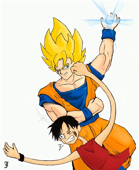 Goku Vs Luffy By Franketor On Deviantart