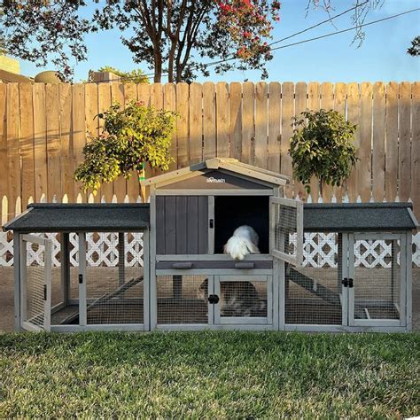 Buy Aivituvin Rabbit Hutch Bunny Hutch Large Rabbit Cage Indoor Bunny