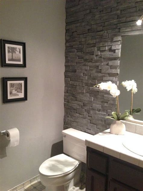 Stone Accent Wall Stone Accent Walls Stone Bathroom Home Remodeling