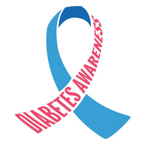 Diabetes Ribbon Svg