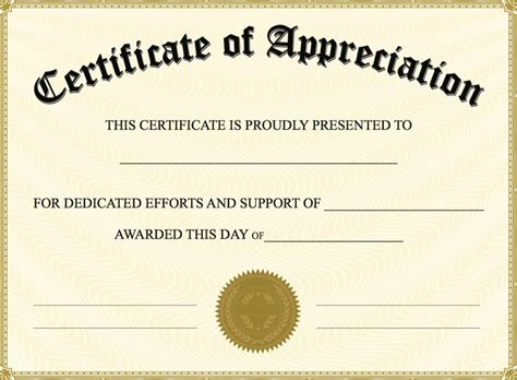 For employers, there are 3 major types of certificates. Certificate Of Appreciation Template | Business Mentor