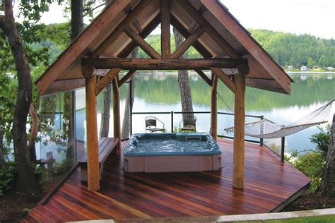 Relaxing Backyard Hot Tub Deck Ideas Ann Inspired