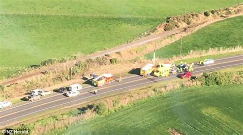 New Zealand South Taranaki Car Crash Six People Including Baby Killed