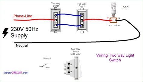 Two Switches One Light Wiring Diagram