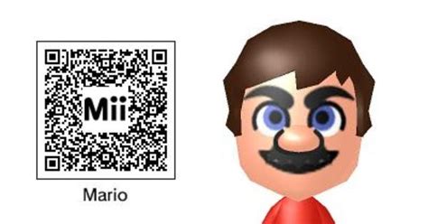 Tomodachi Life Qr Codes Mario