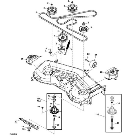 John Deere 54c Mower Deck Diagram Diagram For You