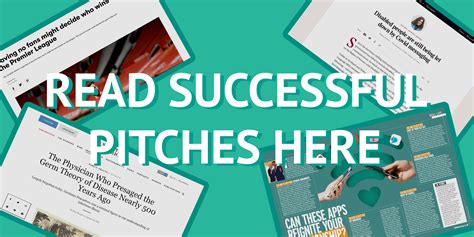 Successful Freelance Journalism Pitch Examples Pitch Library