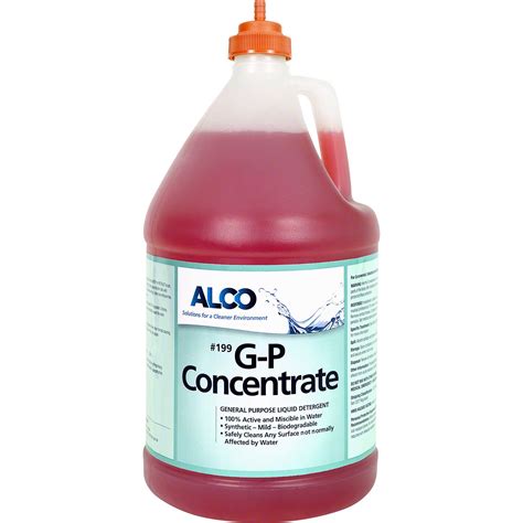 Alco G P Concentrate All Purpose Cleaner Gal Closed Loop Alco