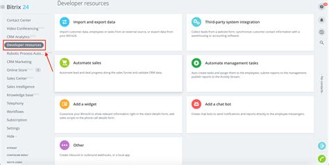 Bitrix24 Developer Resources