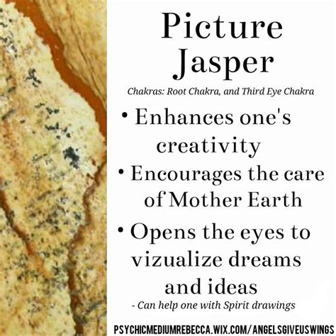 Picture Jasper Crystal Meaning Chakra Crystals Crystals Minerals