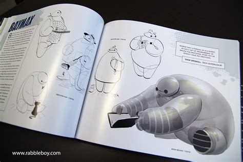 A Look At Disneys Big Hero 6 Art Book Rabbleboy Ken Lamug Author